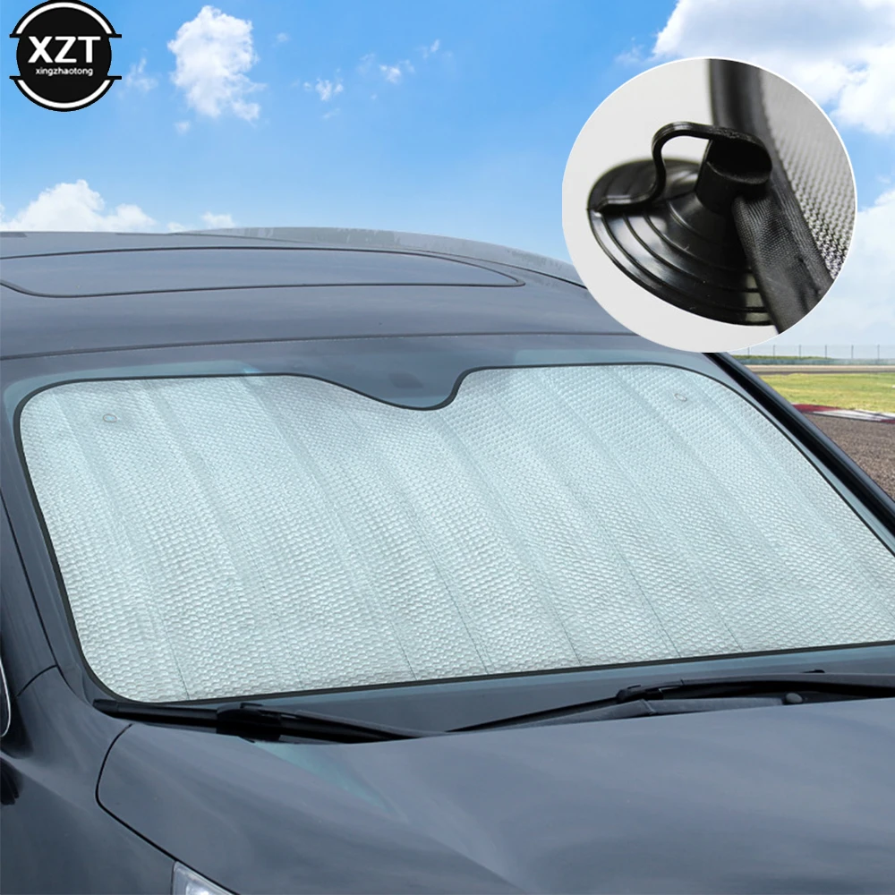 1PCCarAluminumFoilHeatInsulationSunshadeFrontWindshieldSun