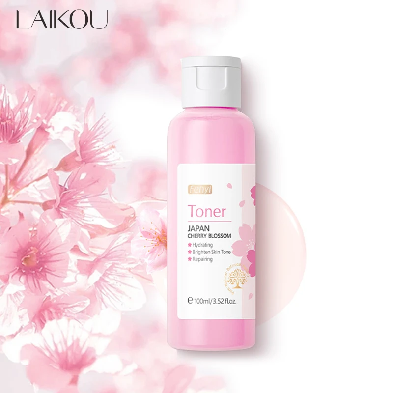 

Sakura Face Toner Whitening Hydrating Moisturizing Brightening Oil Control Shrink Pores Lifting Firming Wrinkle Skin Care 100ml