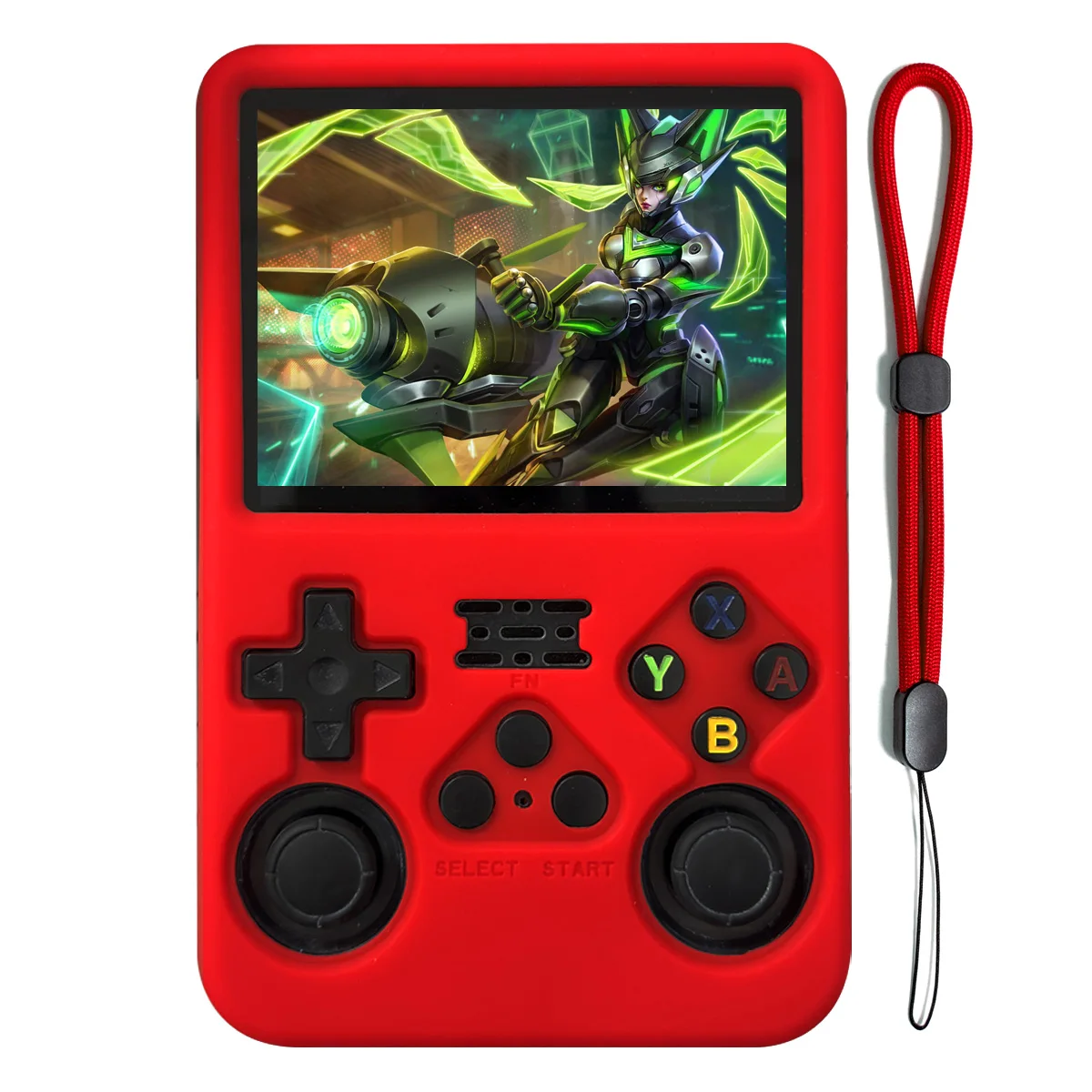 Silicone Protective Case for Handheld Game Console - Drop and Scratch Resistant Shell