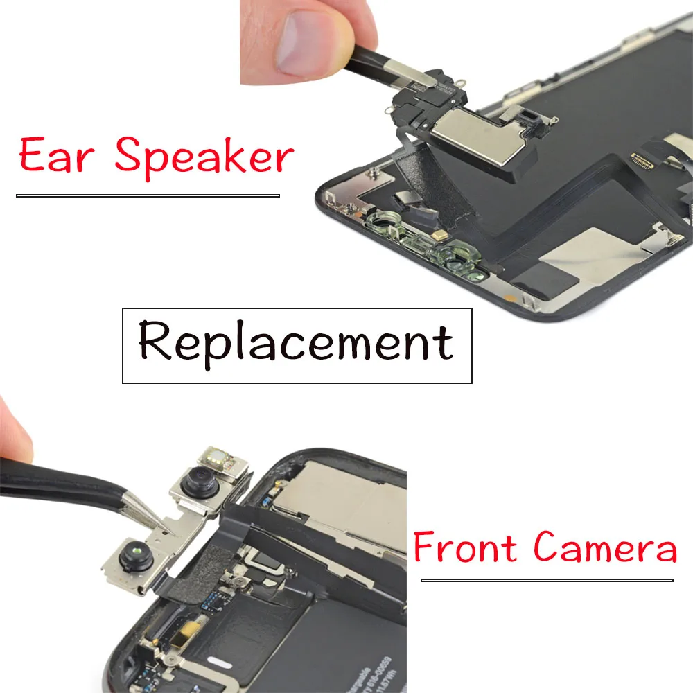 Front Camera With Flex Cable Replacement For iPhone 11 12 Mini Pro Max ...