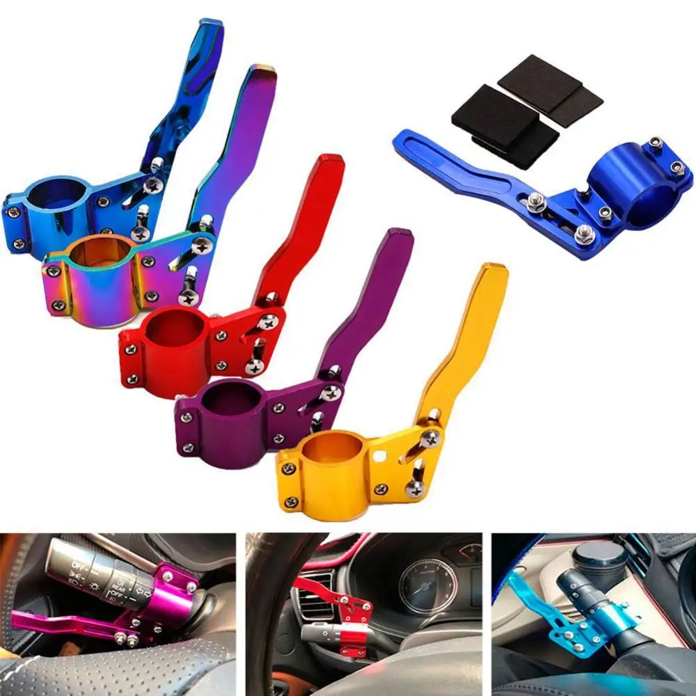 

Universal Aluminium Car Styling Adjustment Steering Wheel Turn Rod Extension Turn Signal Lever Position Up Kit Car Accessories