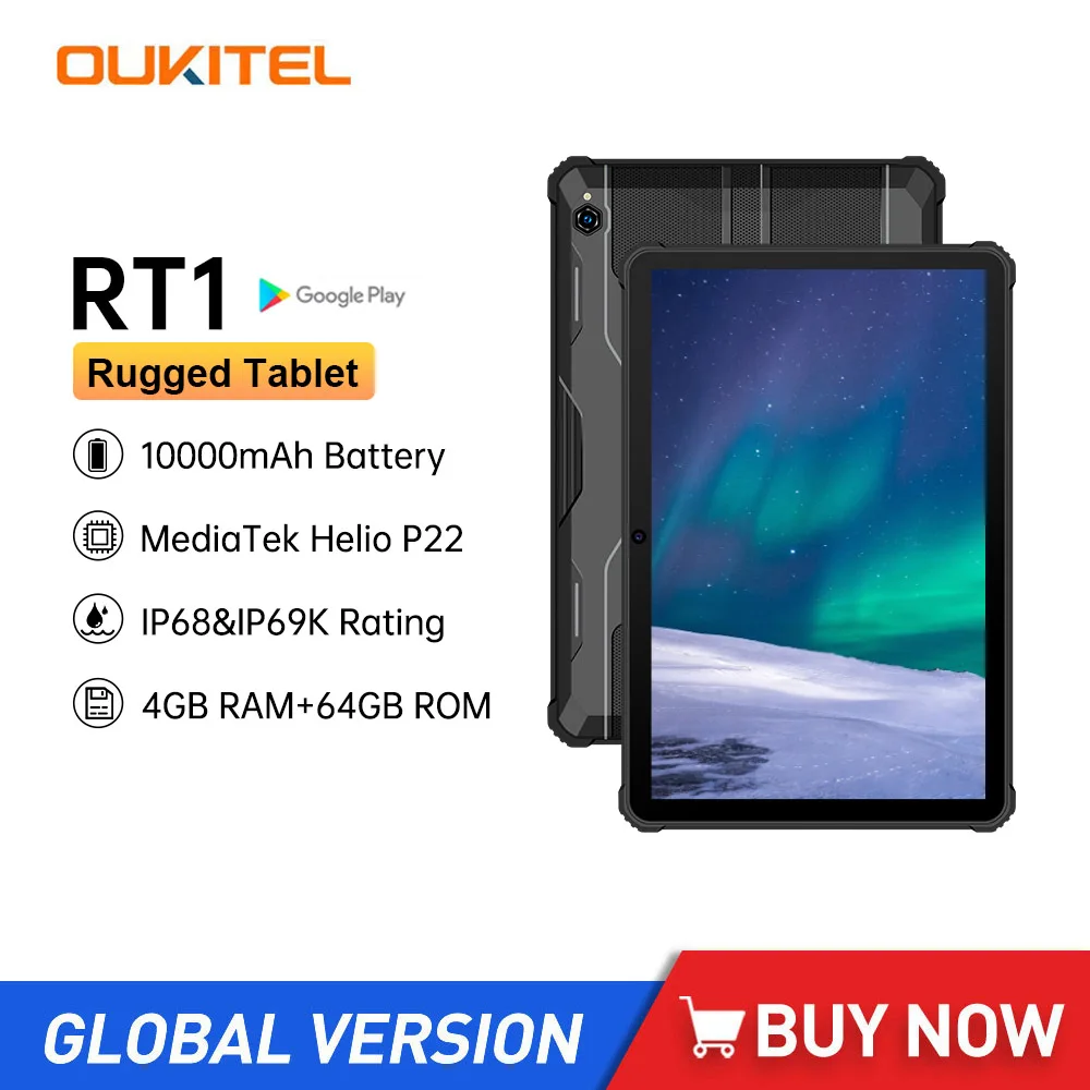 Oukitel RT1 Rugged Tablets 10000mAh Battery Smartphone 10 Inch FHD Cheap  Tablet Android 16MP Camera Cell Phone Swimming - AliExpress