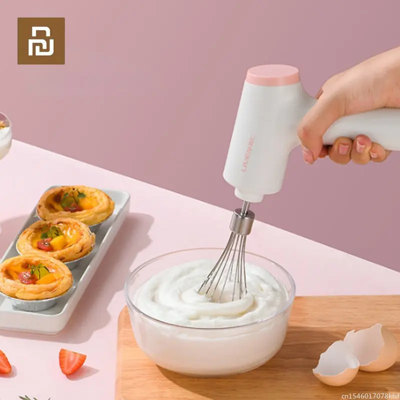 Youpin Wireless Mixer Electric Food Blender Handheld Whisk Mixer Egg