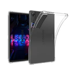Ultra - Slim Shockproof Transparent Silicone Case for Legion Tab Gen 3 (Clear)