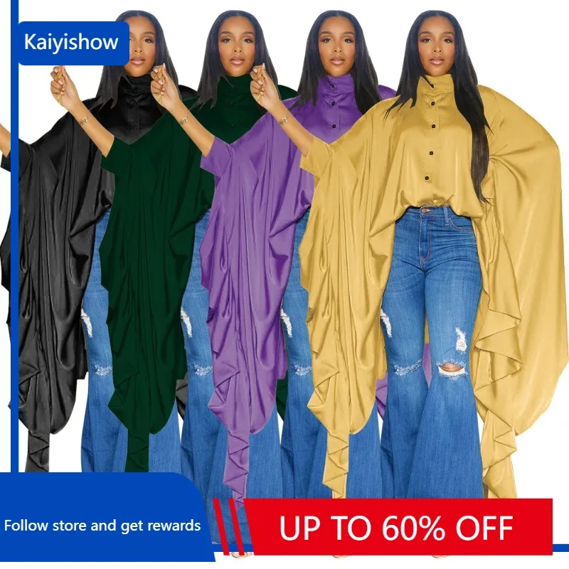 

African Clothes for Women Autumn Elegant African Long Sleeve Polyester Black Gold Green Purple Plus Size Tops African T-shirt
