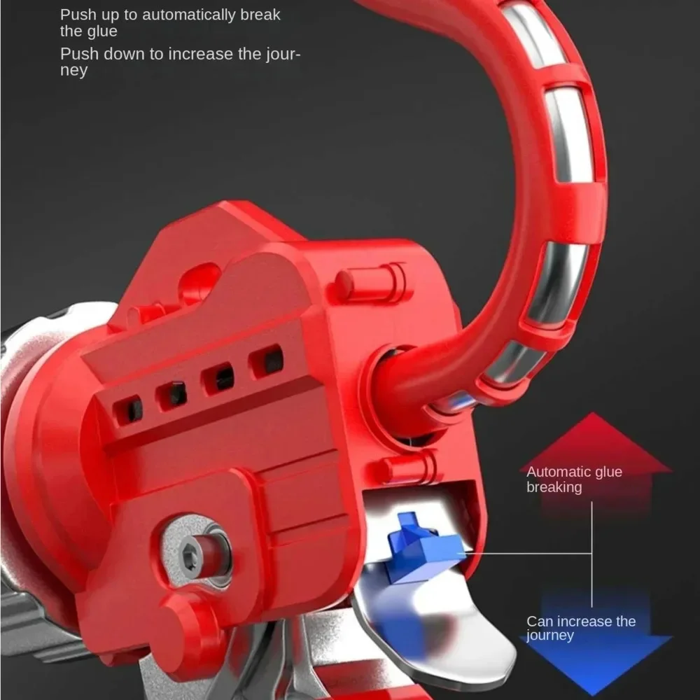 5 Bearing Soft Glue Gun Structure Silicone For Cylinder Mounting Adhesive Labor-saving Glue Gun