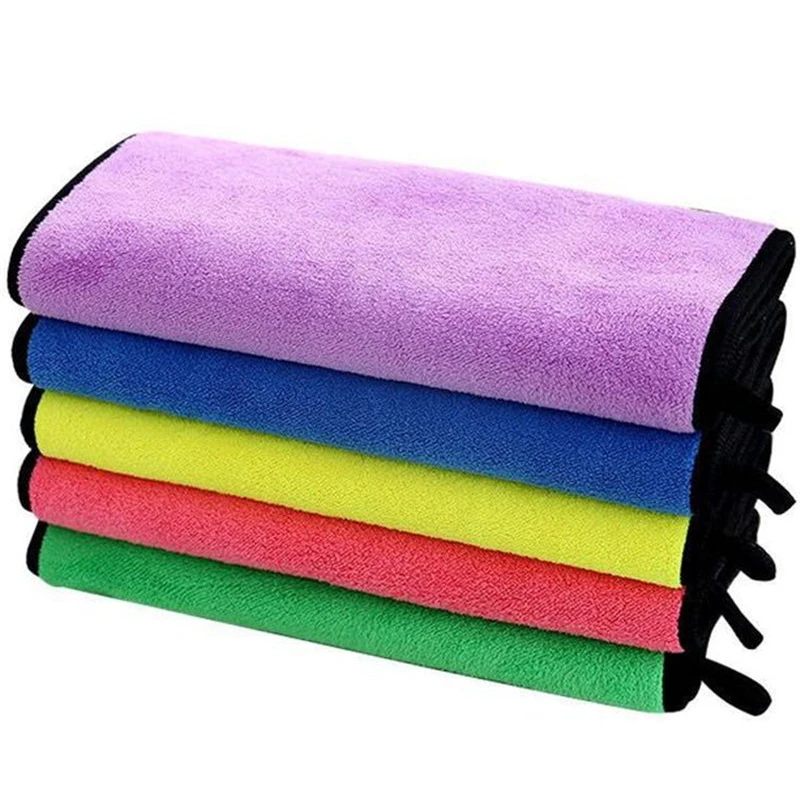 Pet Towel Absorbent Soft Lint-free Dogs Cats Bath Quick-drying Small Thick