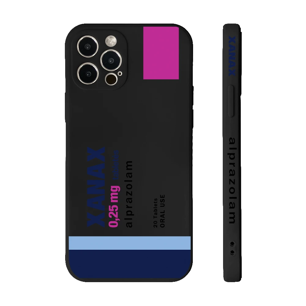 XANAX Box Soft TPU Phone Case Cover