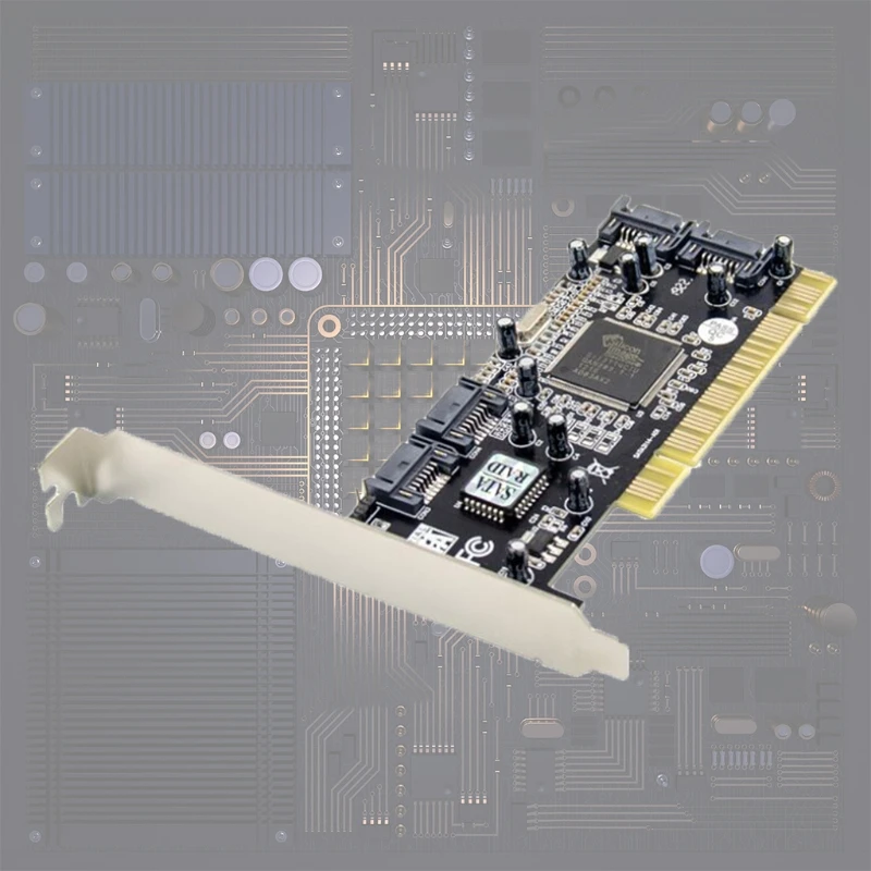 4 ��Ʈ SiI3114 SATA ��Ʈ�ѷ� Ĩ SATA Ȯ�� ī�� PCI toSata ��ȯ ī��, RAID ī�� ����� ���� �����