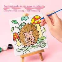1Set DIY Graffiti Pigment Set Acrylic Paint with Brush Coloring Book Suit DIY Handmade Oil Painting Art Crafts Painting Tool 5