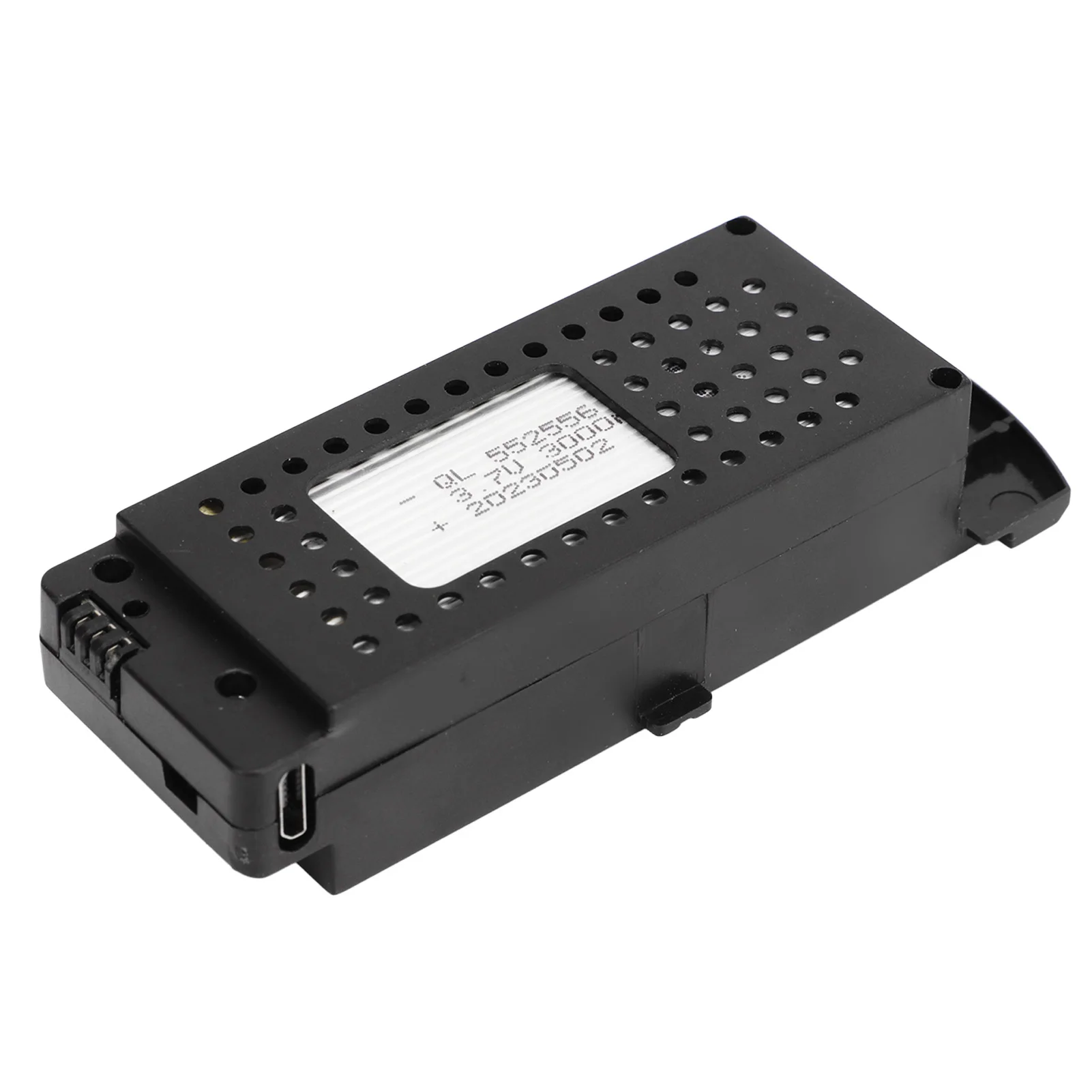 2 Batteries Drone RC 3.7V 3000mAh Pour S6 G6 - Avec Câble 3 En 1 - Longue Durée