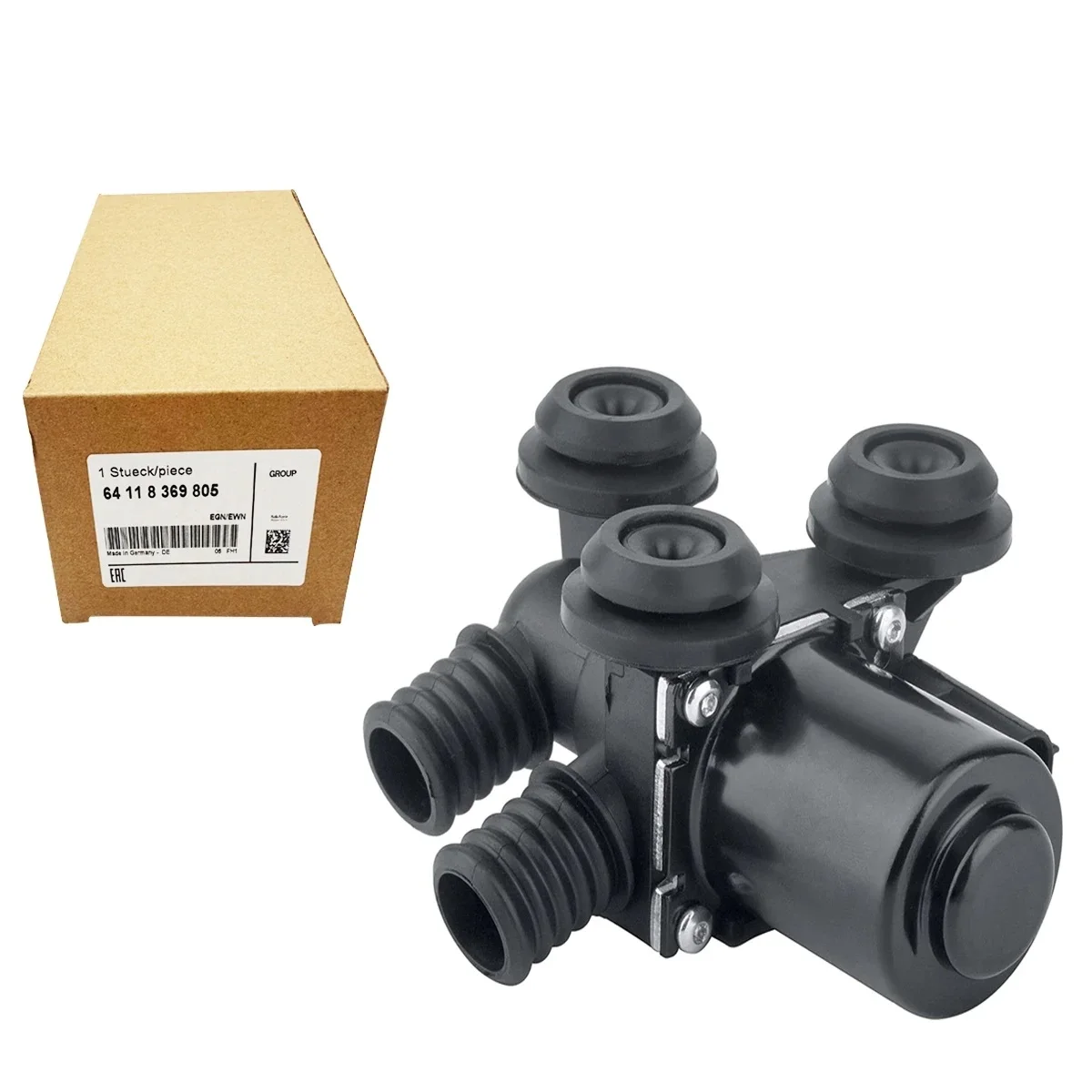 NEW 64118369805 Heater Control Valve Solenoid HAVC Water Heater Climate Replacement For BMW E39 E46 3 5 Series E83 X3 OEM