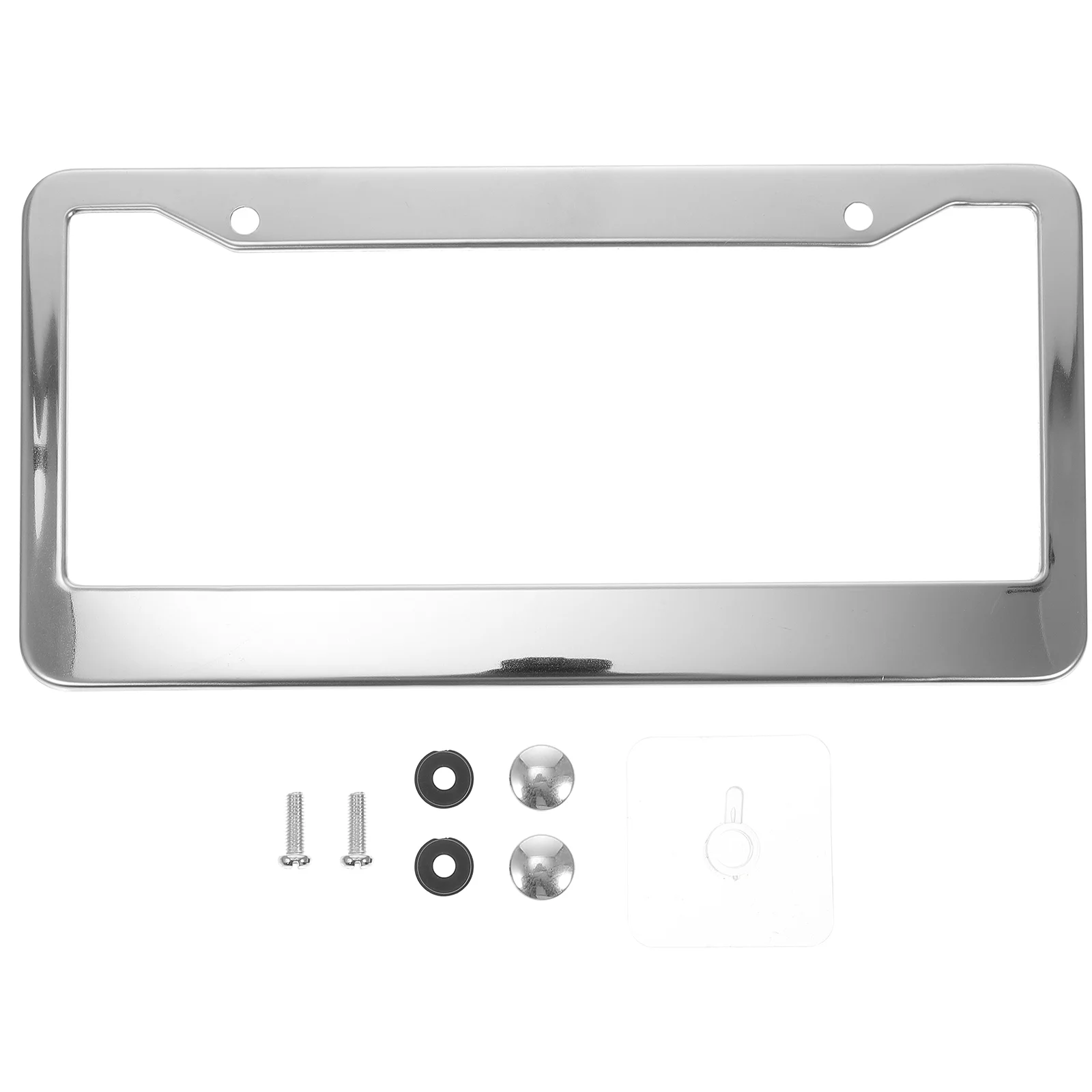 

Car License Plate Frame Stainless Steel Canadian American License Plate Shield