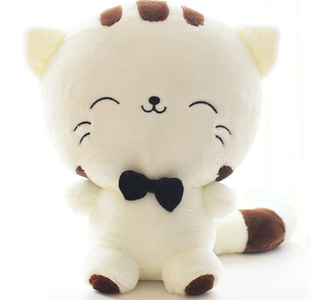 20CM Cute Kawaii Cat with Bow Plush Dolls Toys Gift Stuffed Soft Doll Cushion Sofa Pillow Gifts Xmas Gift Party Decor 3