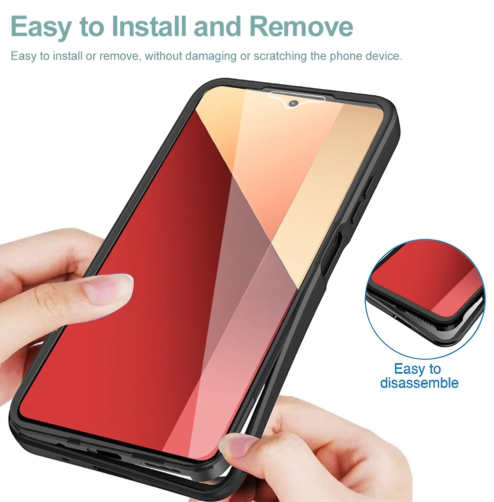 Ultimate 360-Degree Protective Case with Hard Film Screen Protector