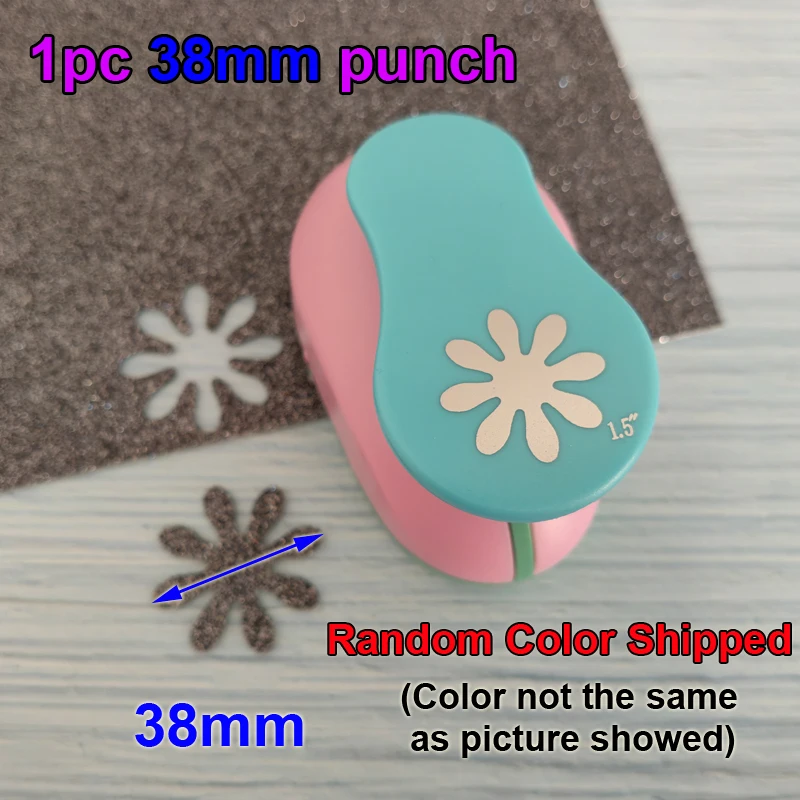 1pc Daisy Shaped Craft Hole Punch Scrapbooking School DIY Flower Paper Cutter EVA Foam Petal Greeting Card Festival Punching