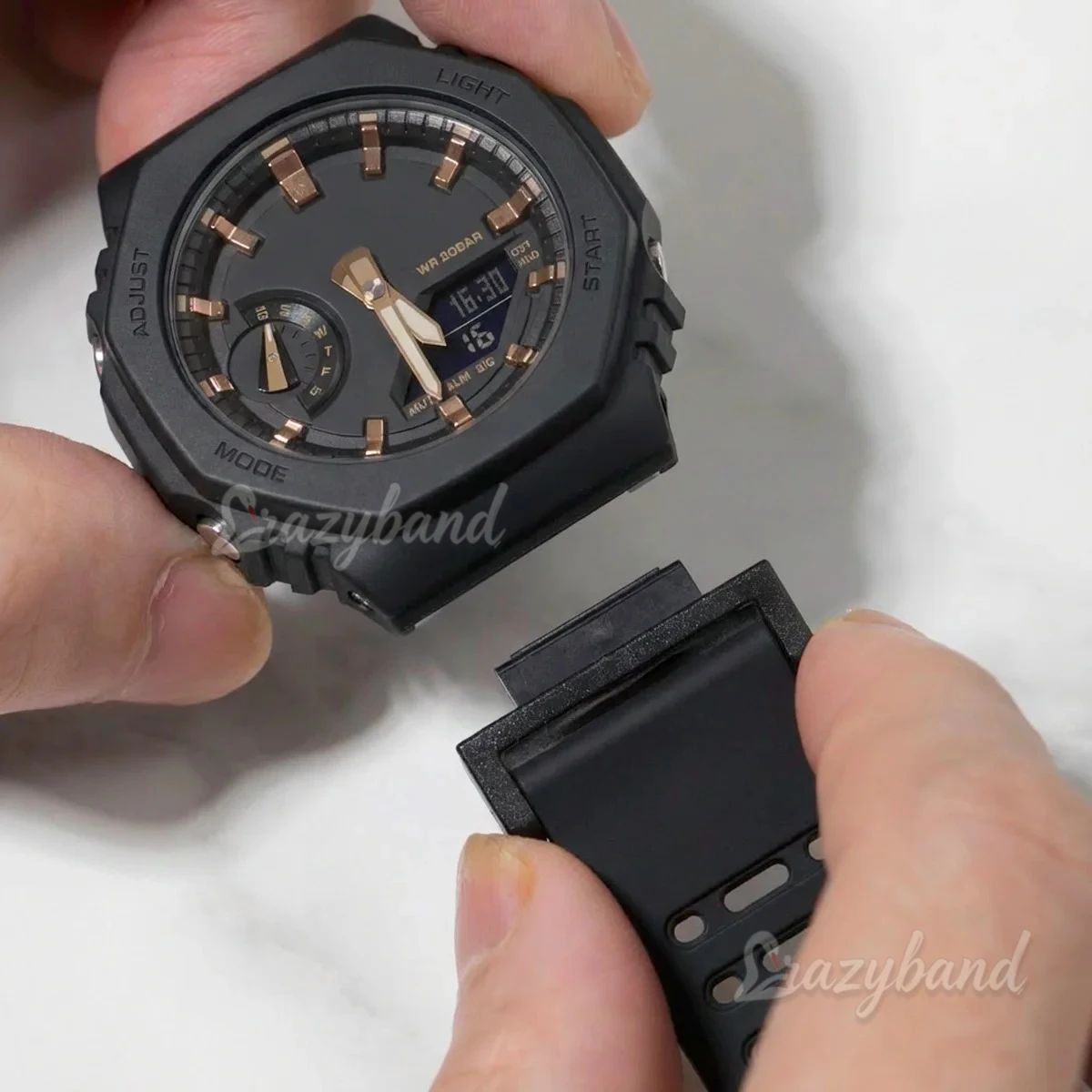 Premium Silicone Watch Band Adapter for Versatile Leather and Nylon Accessories