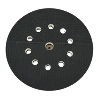 9 Inch/215mm Backup Soft/hard/6mm Thread Drywall Sander Hook And Loop 10 Pad Hole Wall Grinding Polishing Plate Sanding Disk 2