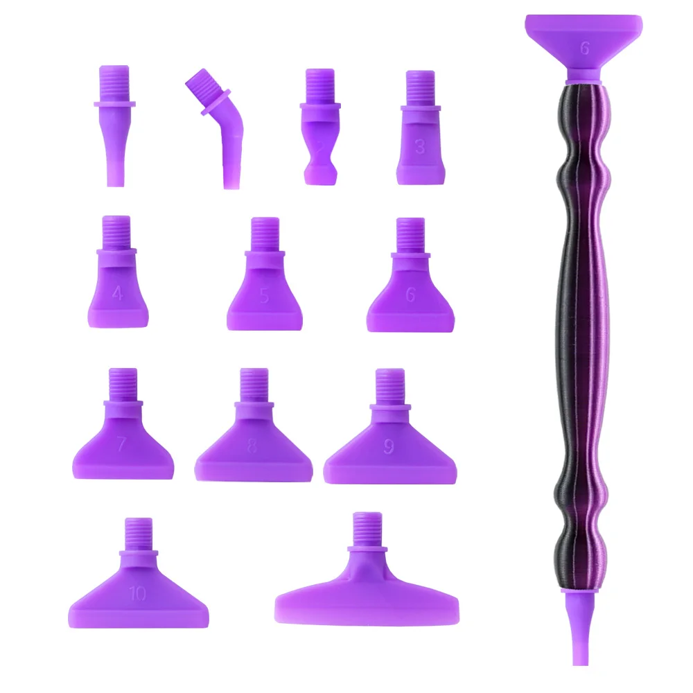 3D BlackPurple-12Tip