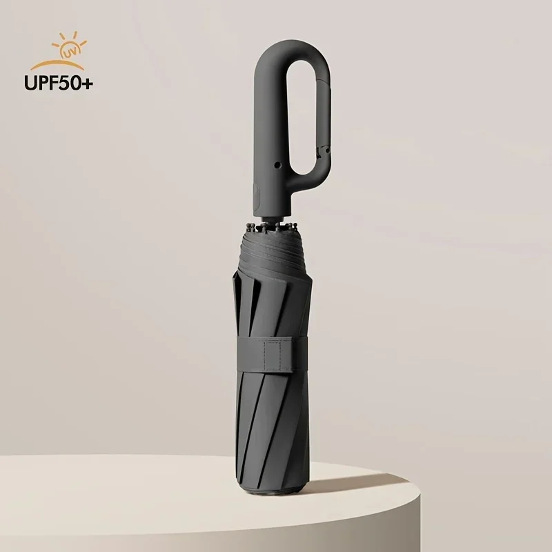 Parapluie homme 20 baleines renforcé 105cm automatique résistant vent eau pour pêche sportive