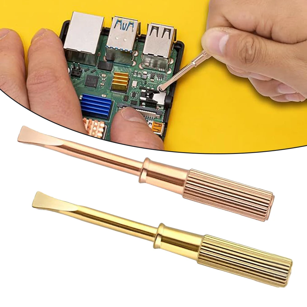 

2pcs Bracelet Screwdriver Screw Driver Jewelry Repair Tools Slotted Screwdriver Home DIY Repair Hand Tool Accessories