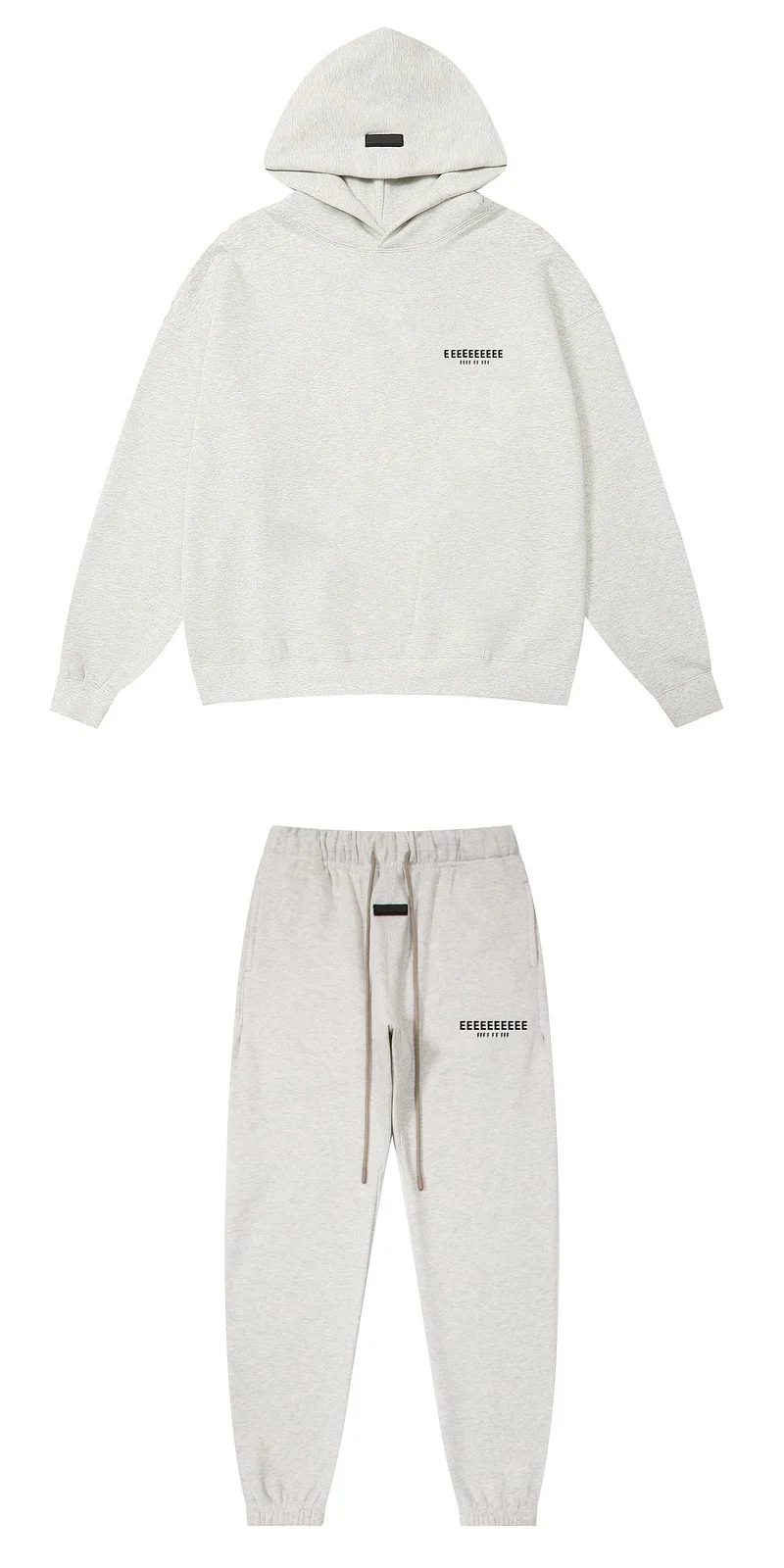 Classic Brand Hoodies Sweatpants Set High Quality Fleece Sweatshirts Men’s Hiphop Streetwear Oversize Tracksuits Hoodies Pants