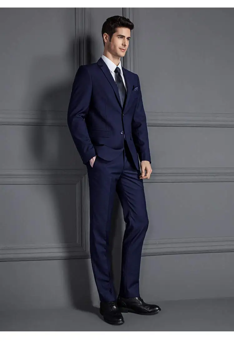 Men's Suit Two Button Notch Lapel Two Pieces Set