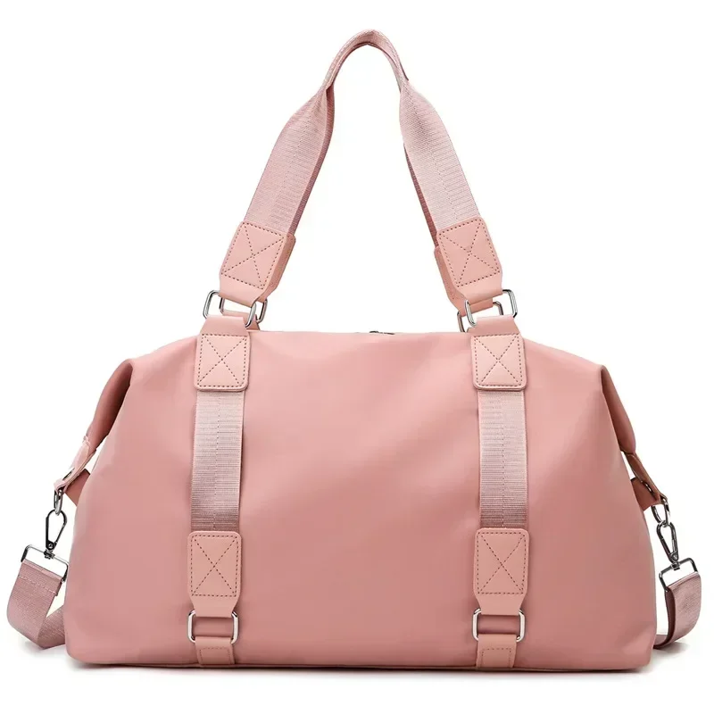 AL Portable Bag Female Dry and Wet Separation Waterproof Large Capacity Travel Bag Yoga Solid Color Fashion Fitness Bag