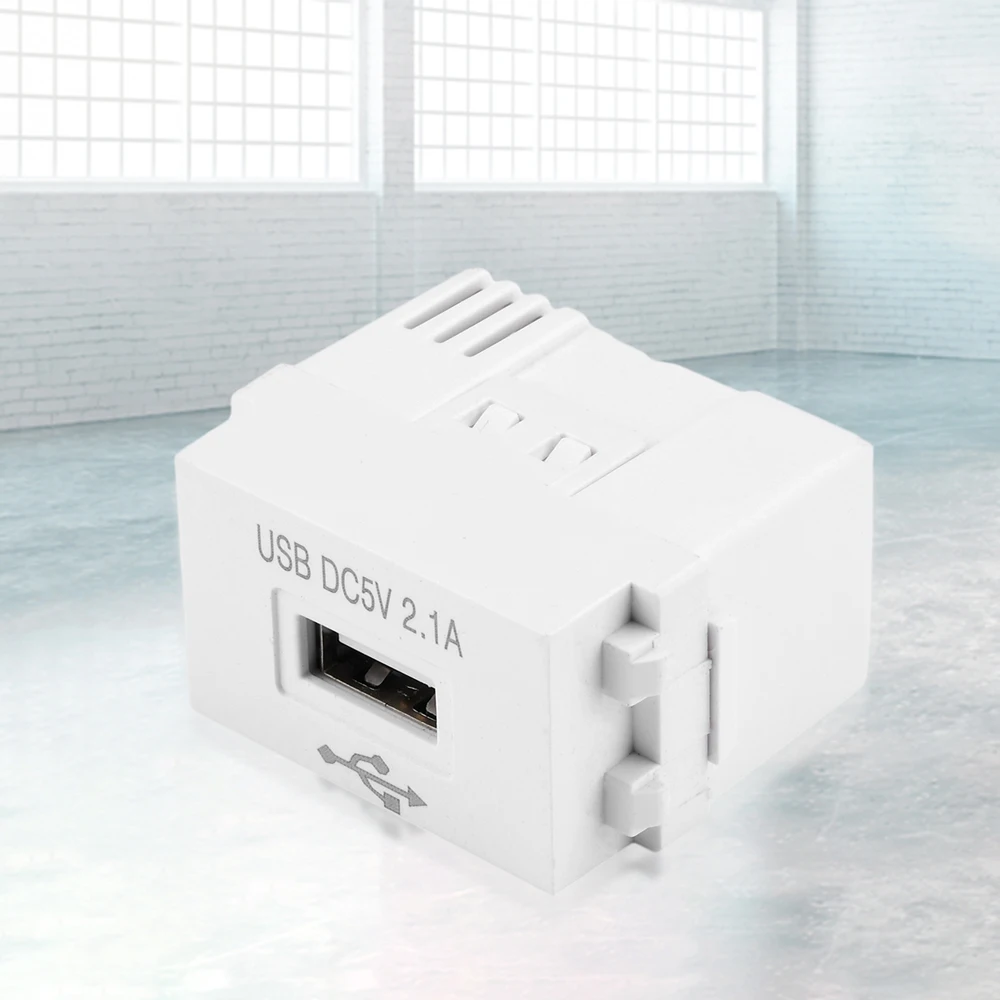 Universal USB Power Module: High-Speed Charging Socket with 5V Transformer and 2.1A Output