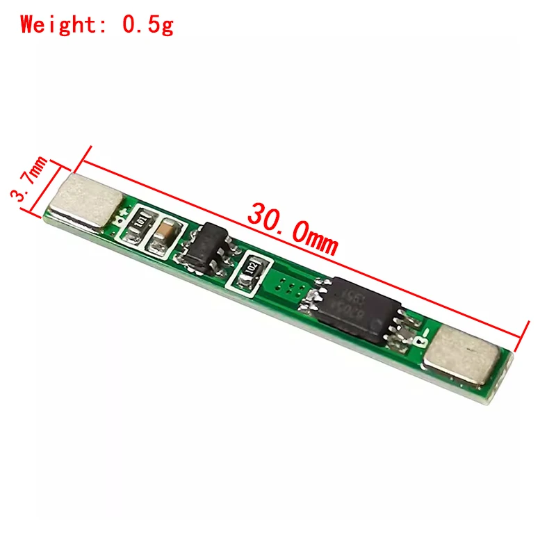 10PCS 1S 3.7V 3A li-ion BMS PCM Battery Protection Board PCM for 18650 Lithium Ion li Battery lithium battery board battery protection module battery protection board