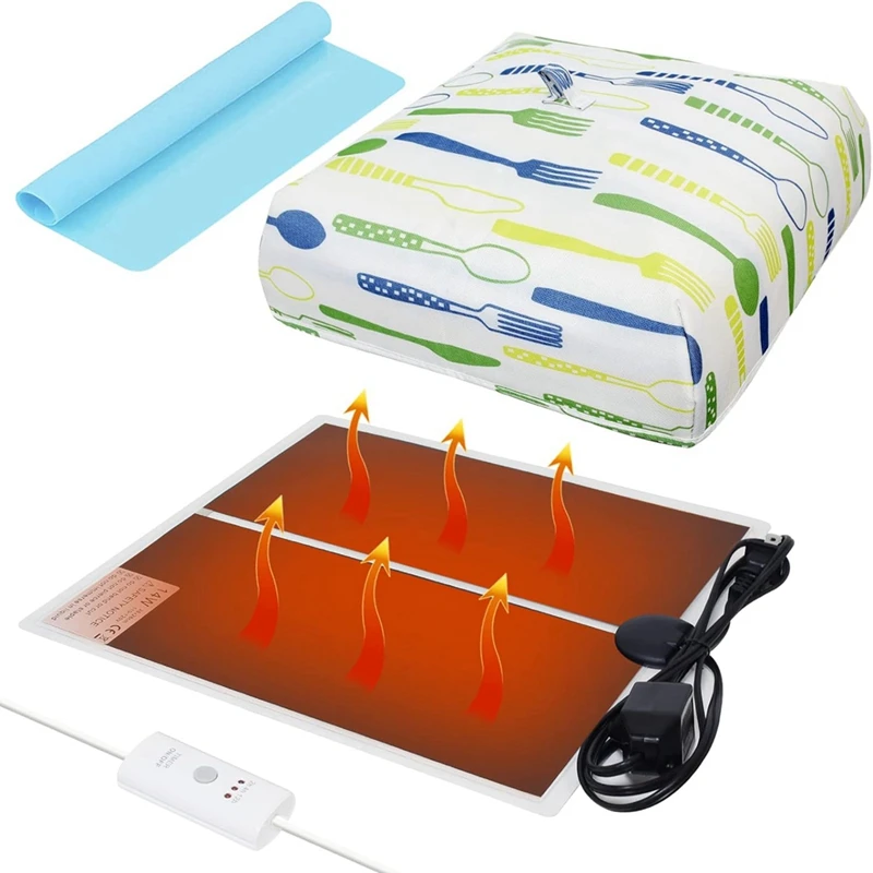

Resin Heating Pad Set With Timer And Lid,Easy To Use, Epoxy Resin Supplies, DIY Resin Craft US Plug