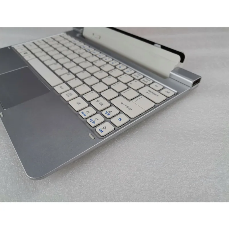 Original 100 Novo Teclado Funciona para o Acer W510 W510p W511 W511p Tablet 10.1 Polegada Tela Branca - Imagem 2