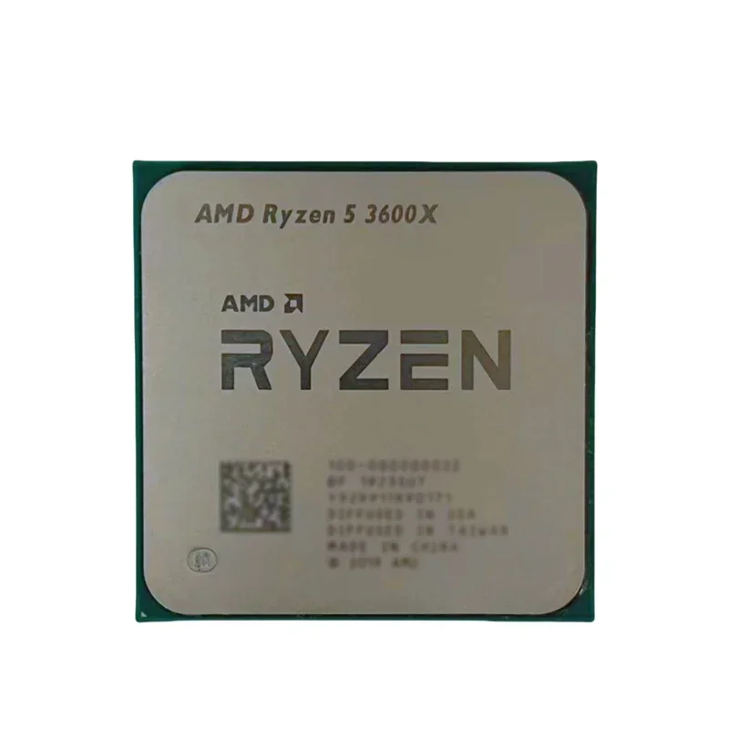 AMD Ryzen 5 3600X R5 3600X 3.8GHz 6코어 12스레드 CPU 프로세서 7NM 95W L3=32M 100-000000022 소켓 AM4 CPU 루즈 파이