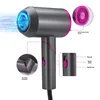 Negative ion blower with Foldable Handle Fast Drying Low Noise Blow Dryer for Women Men Portable Constant Temperature Blow Dryer 6