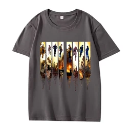 Invincible War Comic Art Classic Oversized Unisex T - Shirt - 100% Cotton, Short Sleeve Summer Collection - XXL (Dark grey)