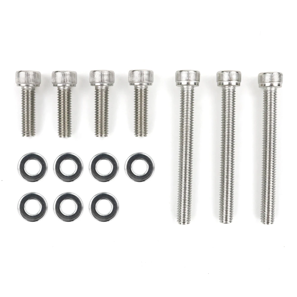 Motorcycle Accessories Stainless Complete Engine Bolt Screw Kit Set for Yamaha Banshee YFZ350 1987-2006