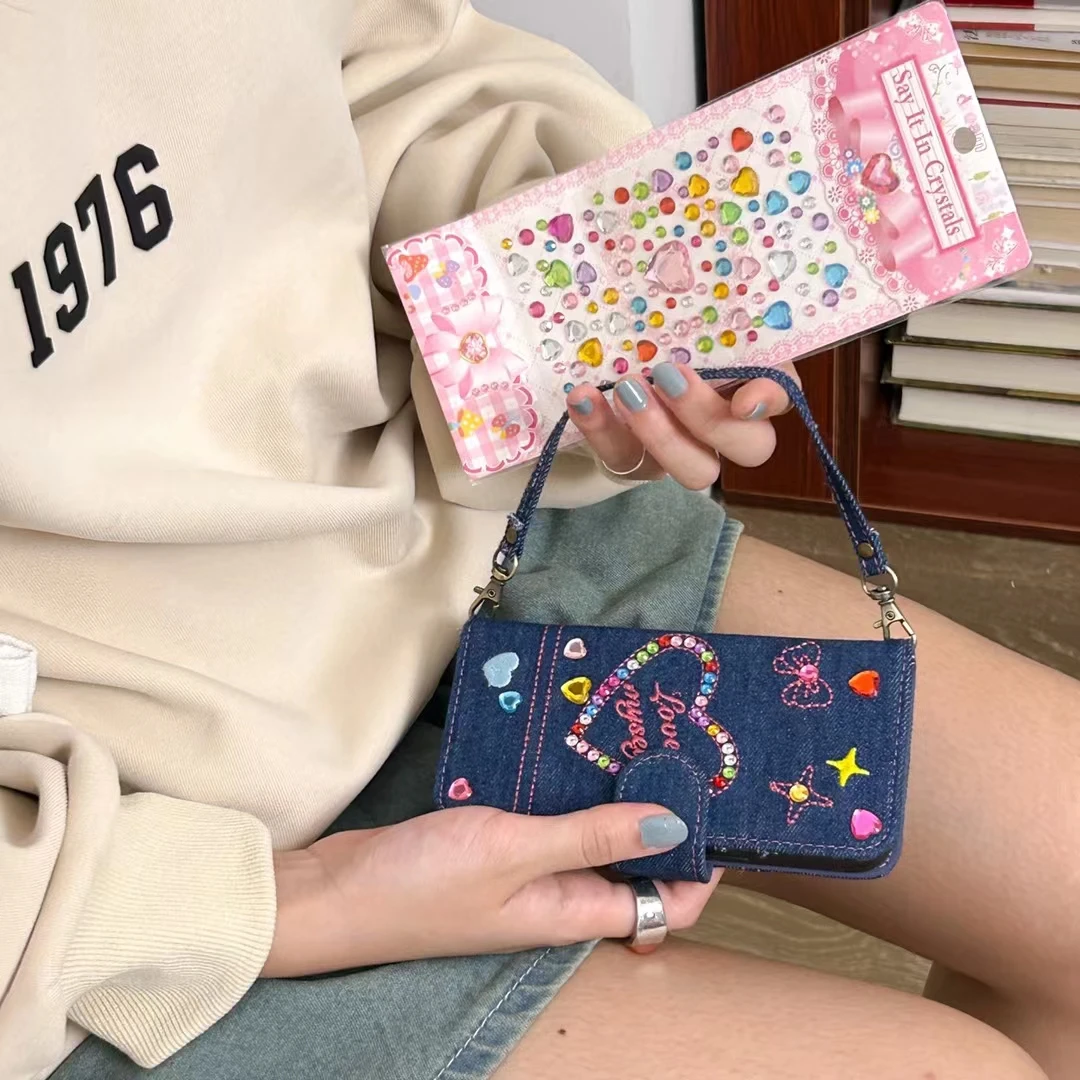 iPhoneアクセサリー ajew iPhone14pro denim case indigo iPhone14Pro / indigo 【denim】(発送はご注文から3営業日以内