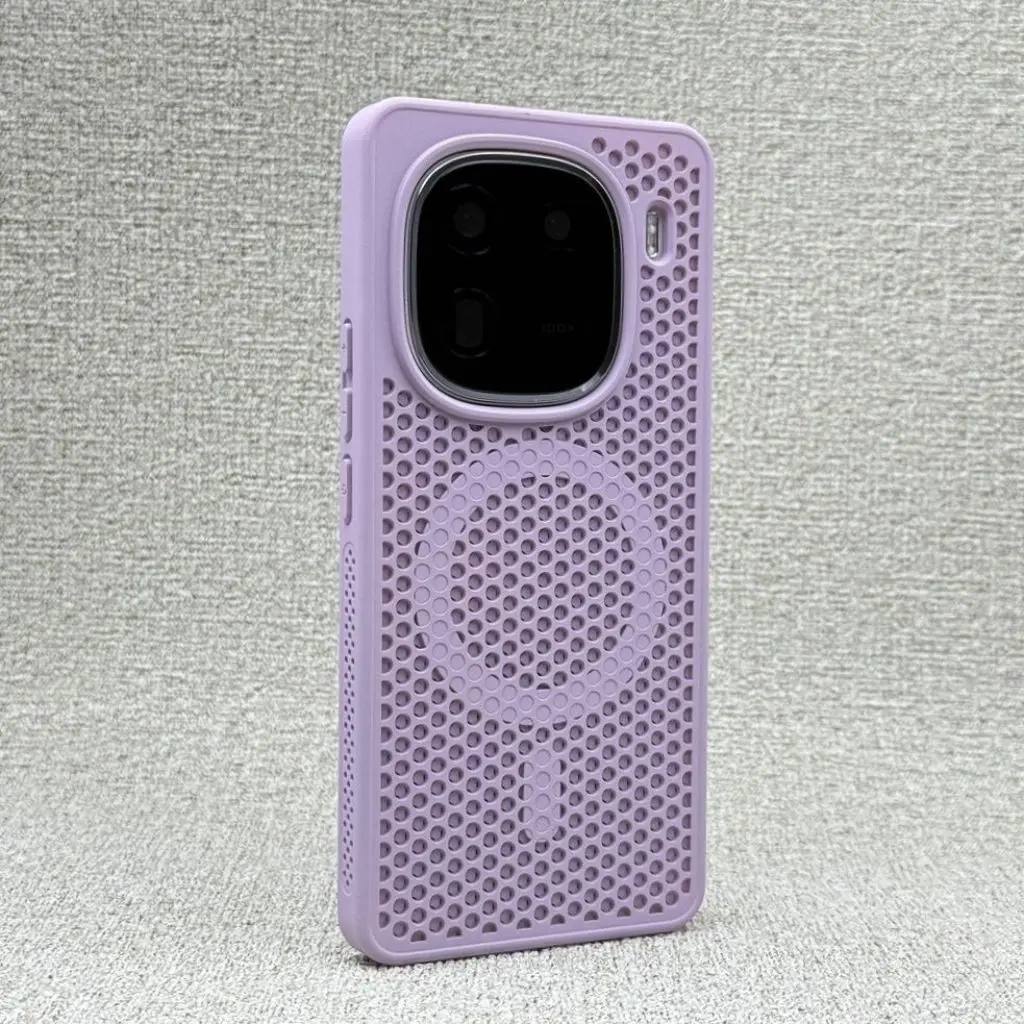 Honeycomb Heat Dissipation Breathable Magnetic Phone Case