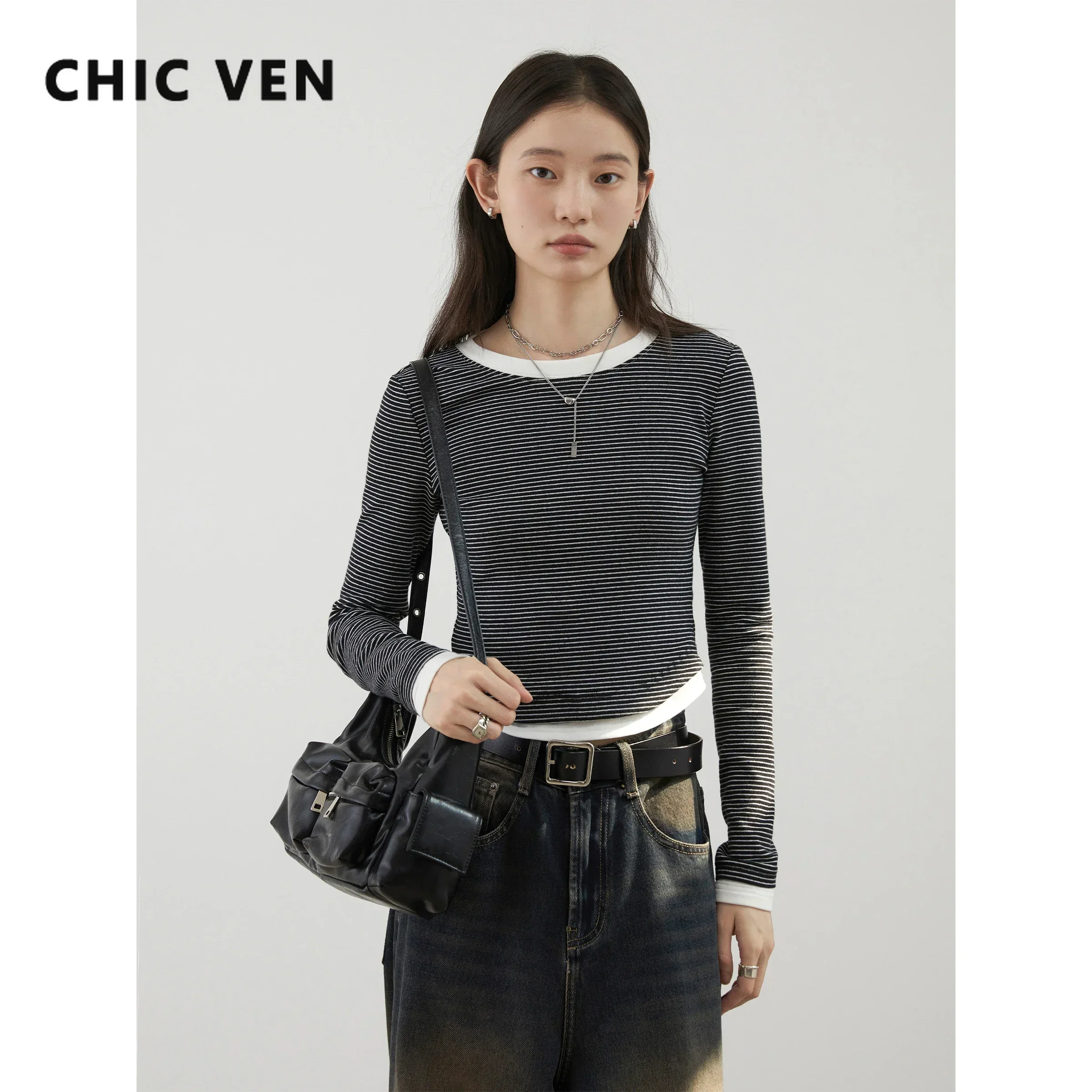 CHIC VEN Women Cardigan New Multi Color Basic Female Jumpers Solid Rabbit Embroidery Knitted Woman Sweater Autumn Spring 2023 main image 0