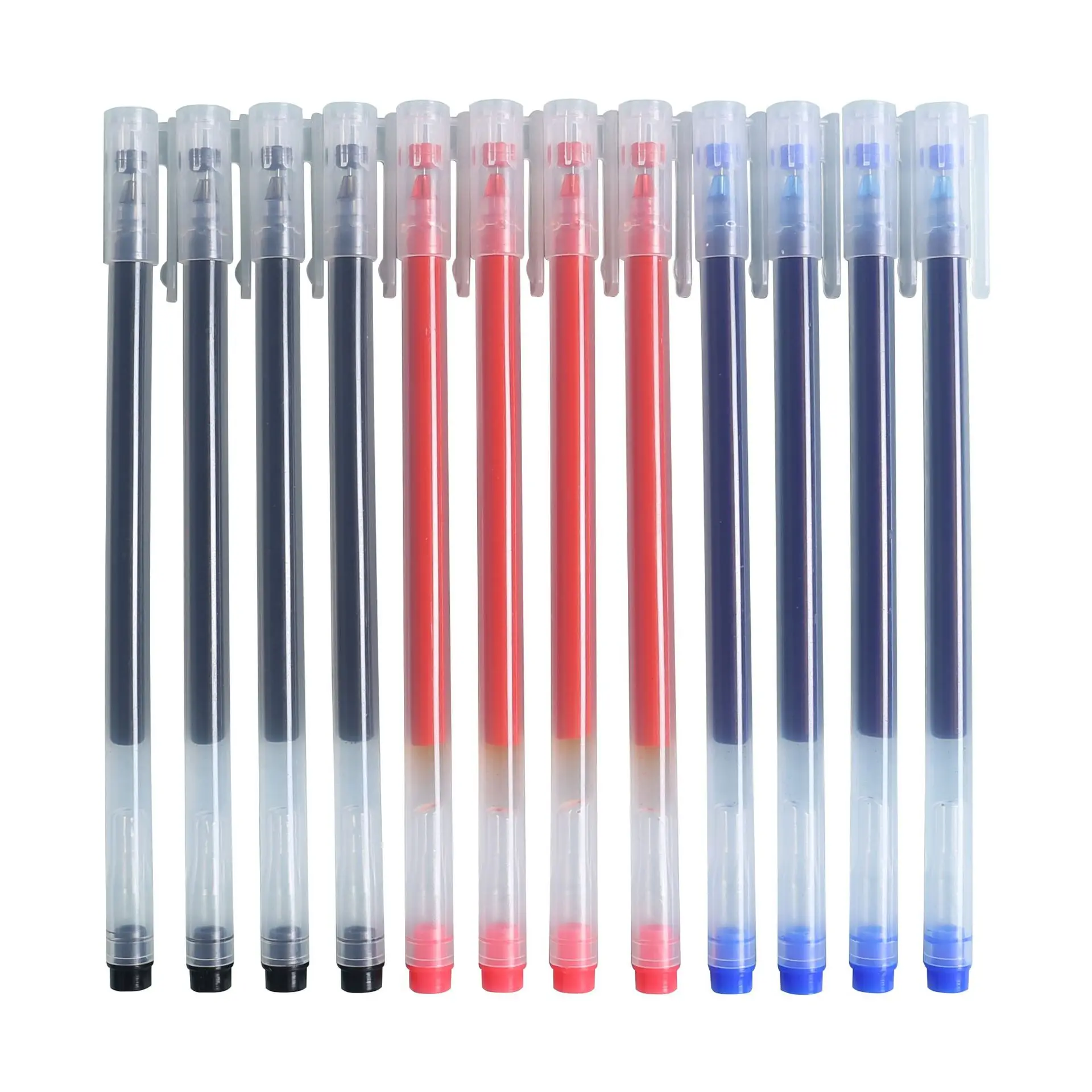 

30PCS Large Capacity Quick Drying Neutral Pen 0.5mm Black Carbon Water Pen Gel Ink Pen School Supplies Office Stationery Gift
