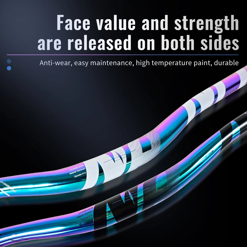 NANLIO MTB Bicycle Handlebar Swallow Shaped, Ultralight Aluminum Bike Handle 31.8x780mm BMX Mountain Cycling Parts Accessories - Image 4