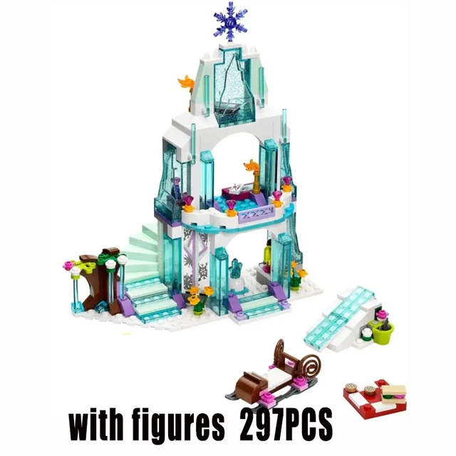 Stock Friend Series Girl Princess Castle 10435 10436 Classic Animated Bricks Compatible 41062 41063 Building Blocks Kids Toys 3