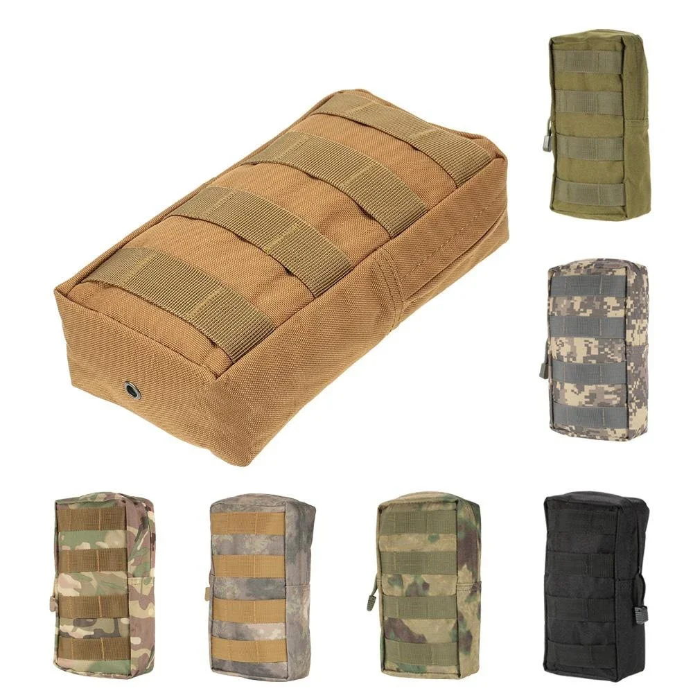 

Tactical Molle System Medical Pouch 600D Utility EDC Tool Accessory Waist Pack Phone Case Airsoft Hunting Bag Outdoor Equipment