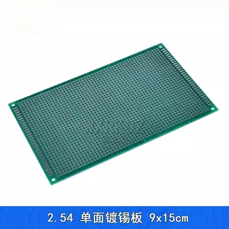 9x15CM 단면 구리 프로토타입 PCB DIY 2.54mm 범용 인쇄 회로 기판 9*15cm 브레드보드 플레이트 90*150mm KIY