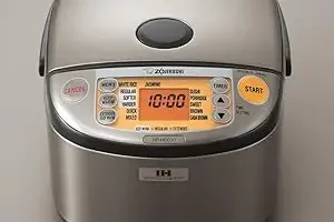 Description Picture 5 of itemNP-HCC10XH Induction Heating System Rice Cooker and Warmer, 1 L, Stainless Dark Gray