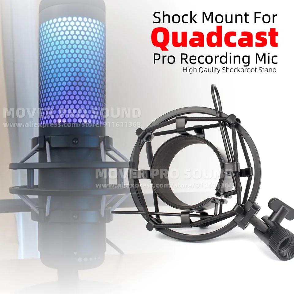 Anti Vibration Suspension Mic Stand Mike Holder For Kingston