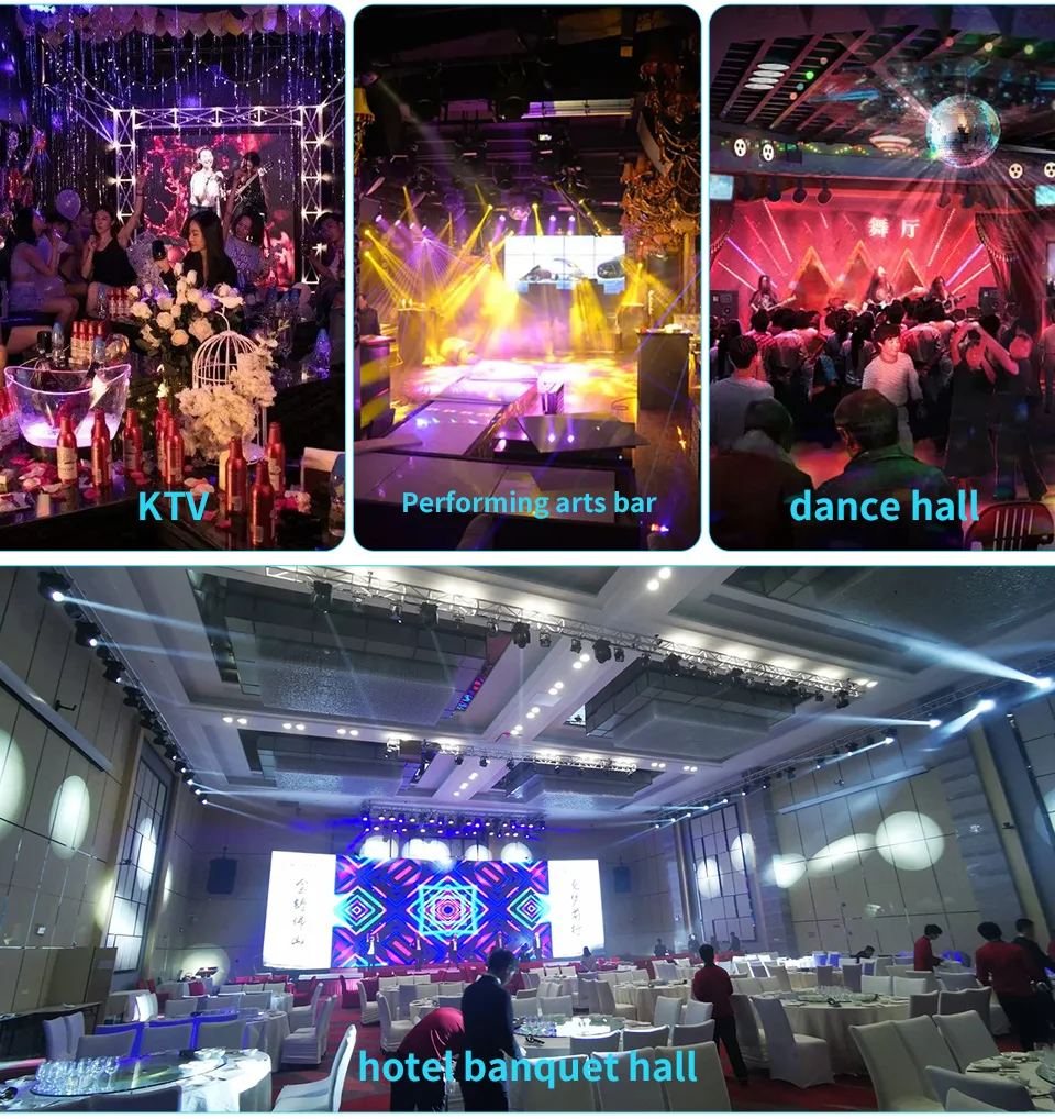 RGB DMX512 6 Eyes Moving Head Laser Light Stage Laser Effect Projector Full Colo