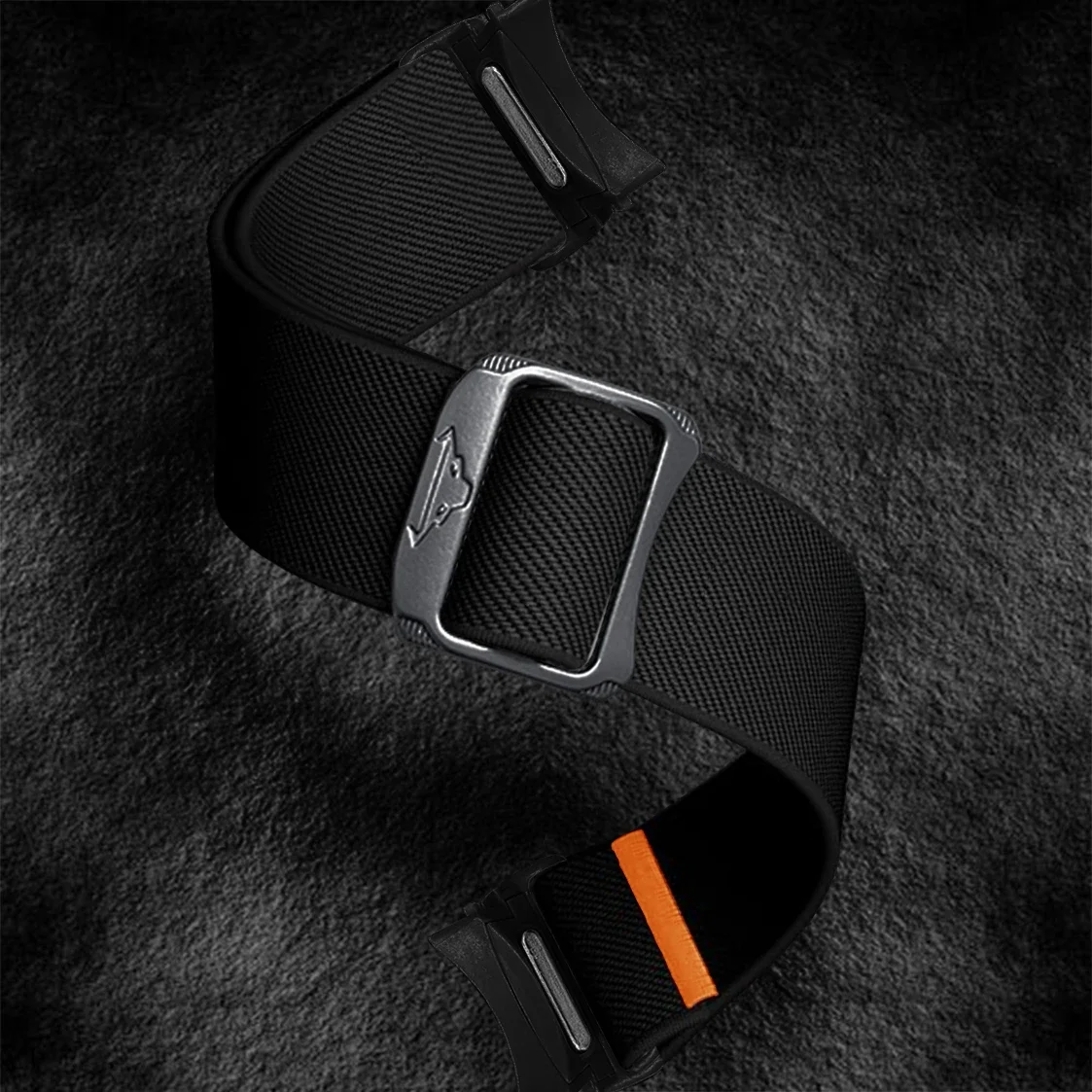 Elastic Nylon No-Gaps Smartwatch Band Strap