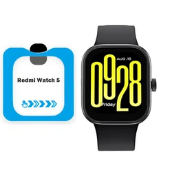 Quick Fit Tempered Glass HD Screen Protector - Clear Film Portable Cover for Redmi Watch5 Lite (3PCS)