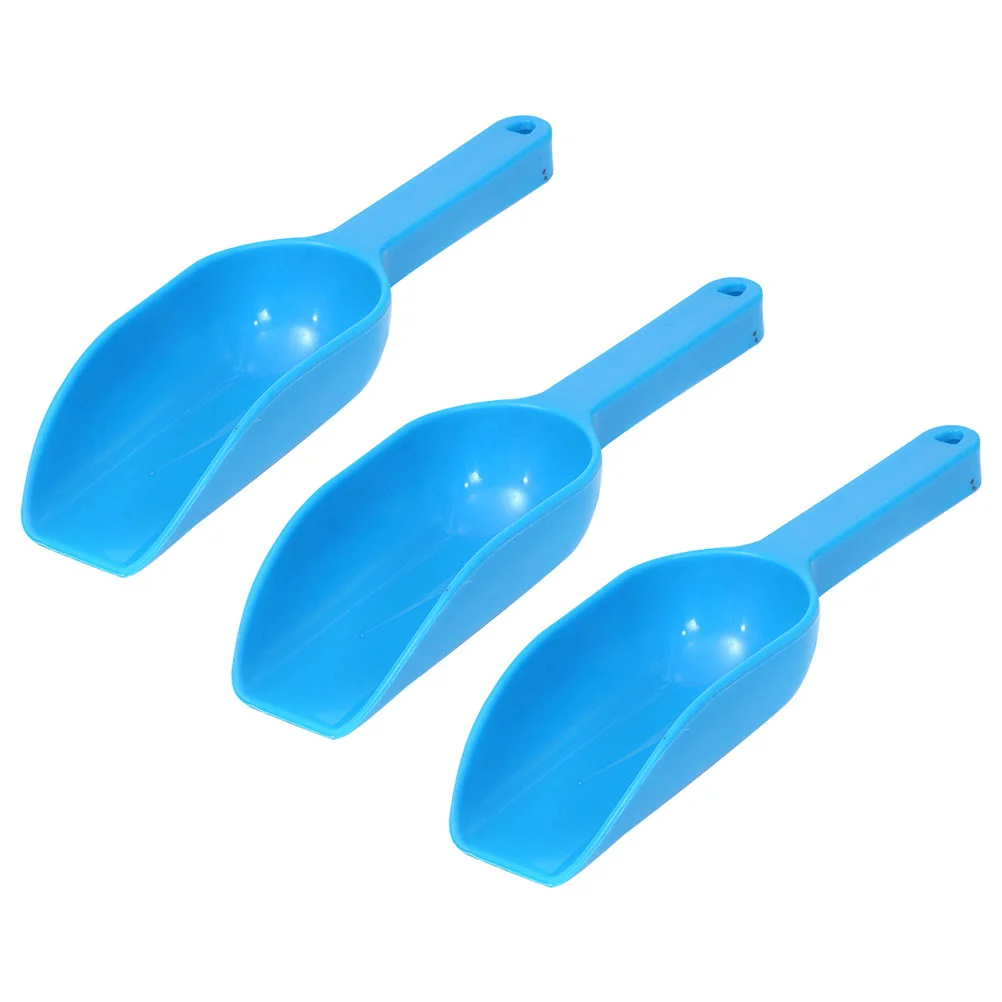 

3 Pcs Flat Head Snow Sand Toy Play Toys Sandbox Set Children's Beach Bucket for Kids